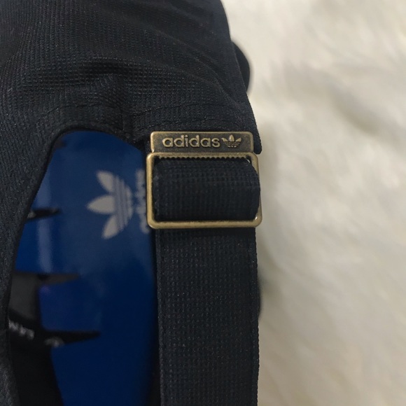 {Adidas} Black + Gold Logo Hat - Picture 5 of 8